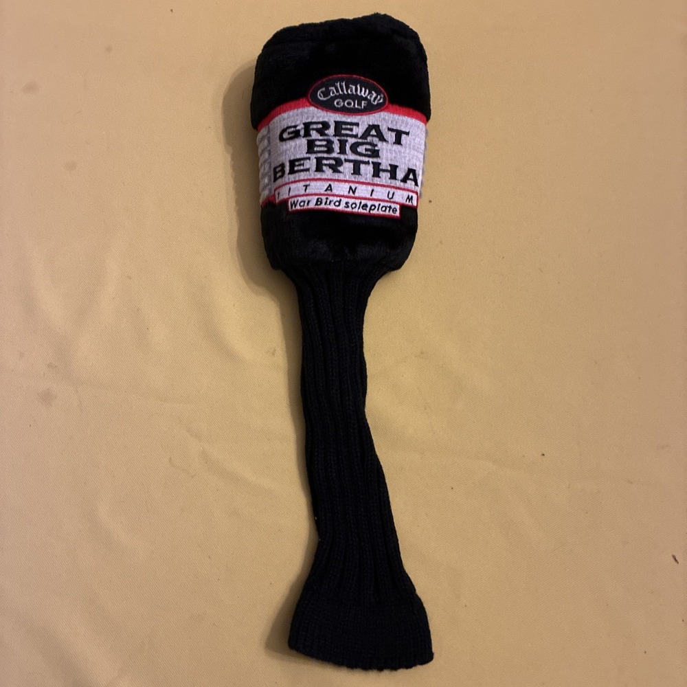 Callaway Golf GREAT BIG BERTHA War Bird Soleplate Titanium 1 Head Cover